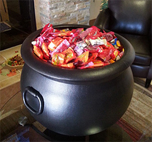 Benefit of working at MEP: Bowl of candy