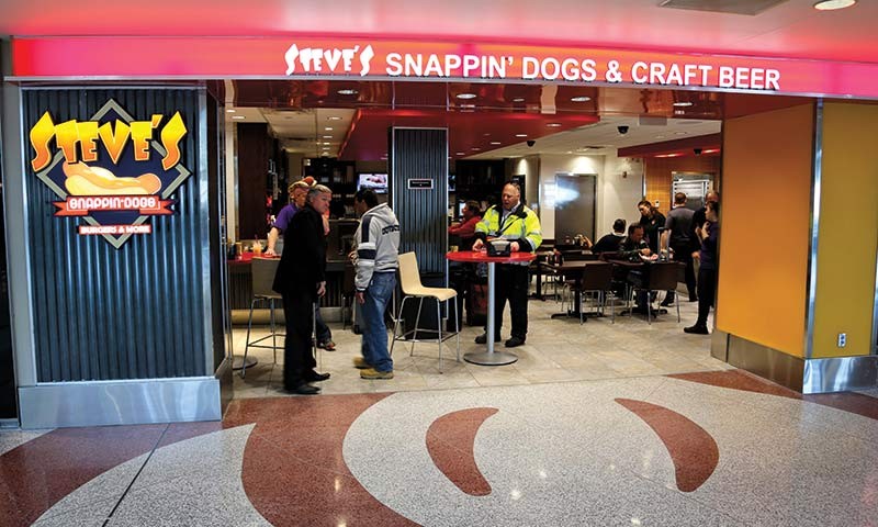 Concourse B Steve’s Snappin’ Dogs